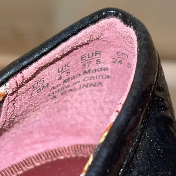 Sarto Black Platform Loafers size 7.5M - Picture 7 of 7